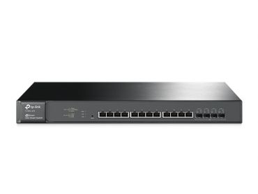 TP-Link JetStream 12-Port 10GBase-T Smart Network Switch with 4 10G SFP+ Slots T1700X-16TS TP-Link-T1700X-16TS