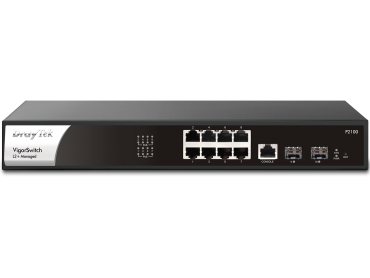 DrayTek VigorSwitch P2100 compact Layer 2+ Managed Gigabit PoE switch
