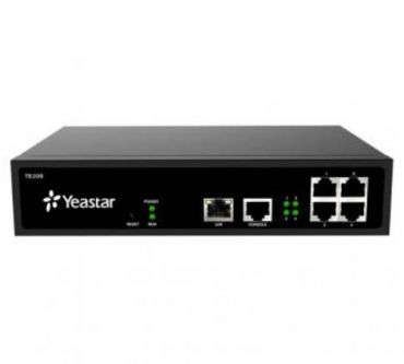 Yeastar 2 port BRI Gateway compact and reliable autonomous VoIP gateway TB200
