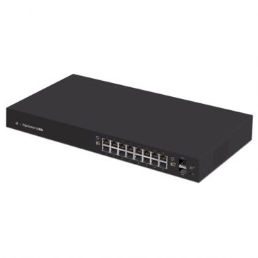 Ubiquiti Networks EdgeSwitch, ES 16 150W Managed, PoE+ Gigabit Switch ES-16-150W