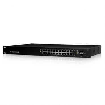 Ubiquiti Networks EdgeSwitch, ES?24?500W Managed, PoE+ Gigabit Switch ES-24-500W