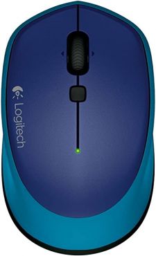 Logitech M335 Wireless Mouse - BLUE - 2.4GHZ- EMEA-808 [ 910-004546 ] in Dubai, UAE