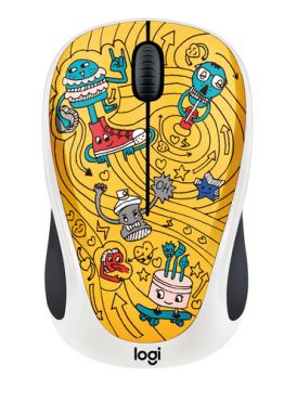 Logitech M238 mouse Ambidextrous RF Wireless Go-Go Gold 910-005056 in Dubai, UAE