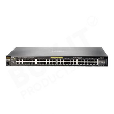 Aruba 2530 switch with 48 ports, 2 1GbE ports, and 2 SFP ports | J9781A