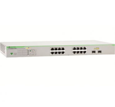 Gigabit Smart Access PoE+ switch 16 ports UK power cord