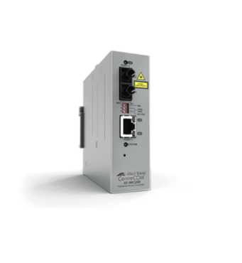 TAA, 10/100TX to 100FX/SC Industrial Temp Fast Ethernet Media Converter