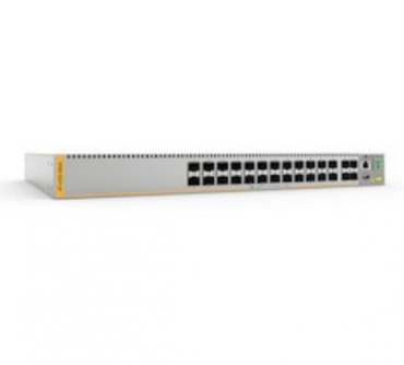 28-port 100/1000X SFP Layer3 managed switch with fixed single power supplies