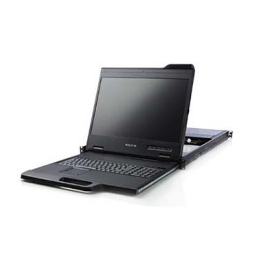 Belkin 19 Widescreen Rack Console with 8 Port KVM F1DC108Hea