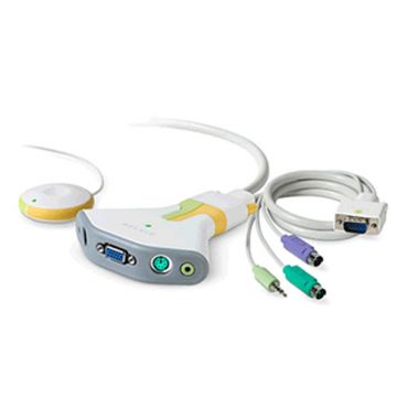 Belkin Flip, 2 Port PS/2 KVM Switch with Audio F1DG102P