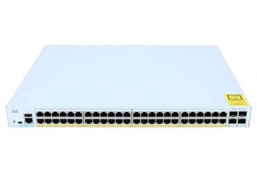 Cisco Catalyst C1300-48FP-4G Ethernet Switch - 48 Ports - Manageable - Gigabit Ethernet - 10/100/1000Base-T, 1000Base-X - 3 Layer Supported - 4 SFP Slots