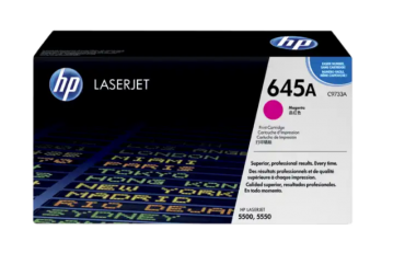 HP 645A Magenta Original LaserJet Toner Cartridge (C9733A)
