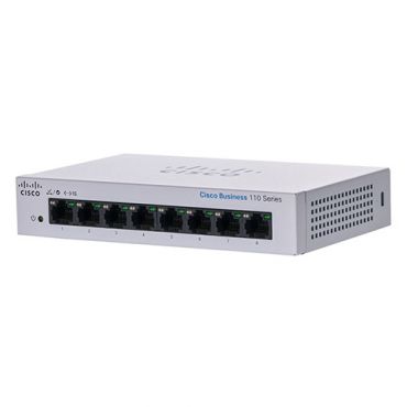 Cisco Business CBS110-8T-D-EU Unmanaged Switch | 8 Port GE
