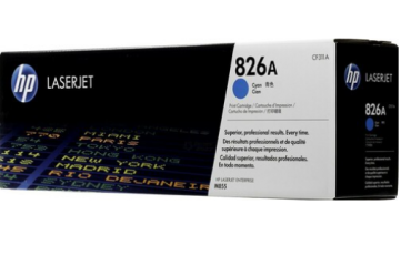 HP LASER JET CARTRIDGE 826A CYAN
