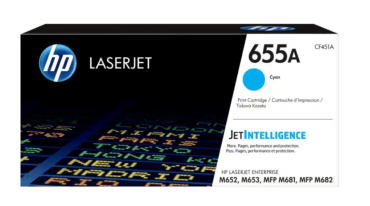 HP Toner CF451A For 655A