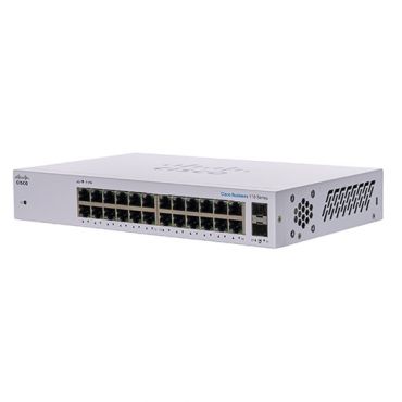 Cisco CBS110 24T UK Unmanaged Switch 24 Port GE 2x1G SFP Shared CBS110 24T UK 