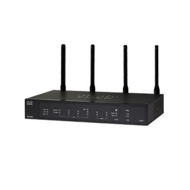 Cisco RV340W VPN Router | 4 Gigabit Ethernet (GbE) Ports | Web Filtering | Wireless-AC | Dual WAN | Limited Lifetime Protection (RV340W-C-K9)