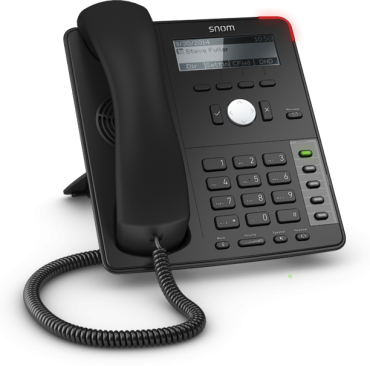 Global 712 Desk Telephone Black