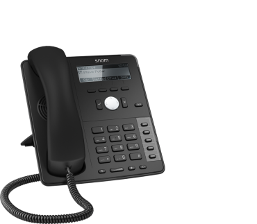 Global 715 Desk Telephone Black