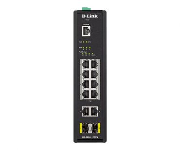 D-Link DIS-200G-12PSW/U DIS-200G Series Layer 2 Gigabit Industrial Smart Managed Switches