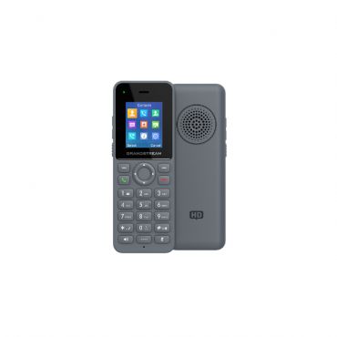 DECT IP phone, 20 SIP accounts, 20 lines, 128x160 (1.8") LCD, 1500mAh Li-ion battery, 5V/1A USB-C PSU