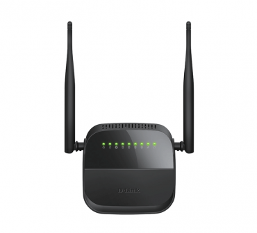 D-Link DSL-124 Wireless N300 ADSL2+ Modem Router DSL-124/RE