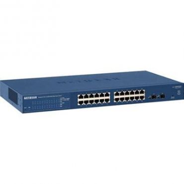 24-Port Gigabit Ethernet Smart Switch with 2 Dedicated SFP Ports