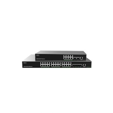 Layer 3 Managed Network Switch, 16x GbE RJ45 PoE 802.3 af/at, up to 30W per port, 4x SFP+