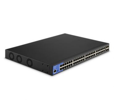 Linksys LGS352MPC 48-Port Managed Gigabit PoE+ Switch with 4 10G SFP+ Uplinks 740W LGS352MPC-EU