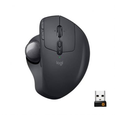 Logitech MX ERGO Advanced Wireless Trackball for Windows PC and Mac Optical Gaming Mouse with Bluetooth Ergo