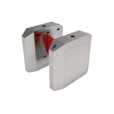 ZKTECO Pro Single Lane Flap Barrier Turnstile (w/ controller and fingerprint & RFID reader) FBL2022