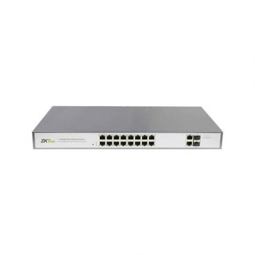 ZKTECO advanced PoE switch providing a network point for data transmission PE16-180