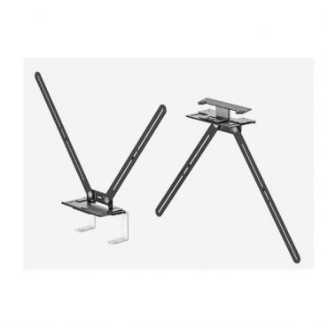 Logitech TV MOUNT FOR VIDEO BARS , Mounting directly to the wall saves space
