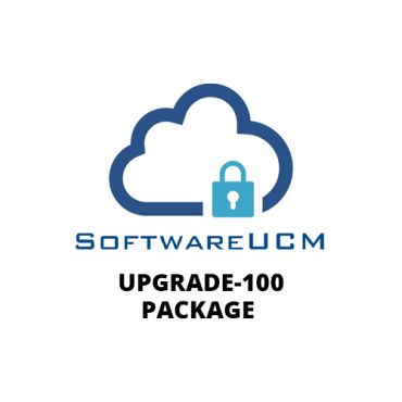Software UCM capacity upgrade annual license fee (extra 100 users/24 concurrent calls)