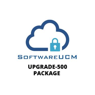 Software UCM capacity upgrade annual license fee (extra 500 users/96 concurrent calls)