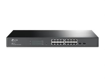 TP-Link JetStream16-Port Gigabit Smart Switch with 2 SFP Slots T1600G-18TS(TL-SG2216)