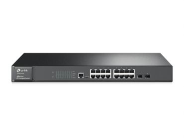 TP-Link JetStream 16-Port Gigabit L2 Managed Switch with 2 SFP Slots T2600G-18TS (TL-SG3216) TP-Link-T2600G-18TS-(TL-SG3216)