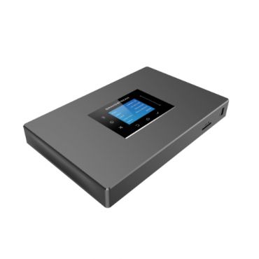 IP PBX appliance, 2x GbE PoE LAN/WAN, 1 Hot Standby port, 250 SIP users, 50 concurrent calls, UCM RC, 12V/1.5A PSU