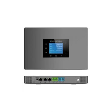 IP PBX appliance, 2 RJ11 FXS, 2 RJ11 FXO, 2x GbE PoE LAN/WAN, 1 Hot Standby port, 500 SIP users, 75 concurrent calls, UCM RC, 12V/1.5A PSU