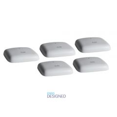Cisco Business 140AC Wi-Fi Access Point, 802.11ac, 2x2, 1 GbE Port, Ceiling Mount, 5 Pack Bundle, Limited Lifetime Protection (5-CBW140AC-B)